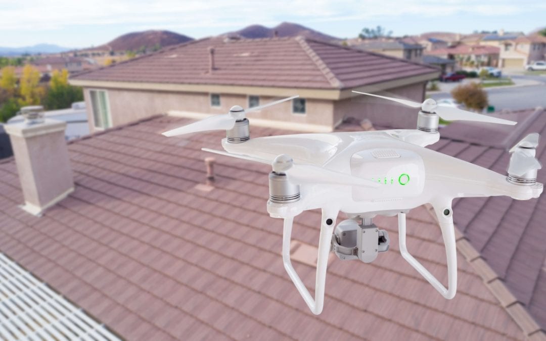 drones in home inspections can examine hard-to-reach areas